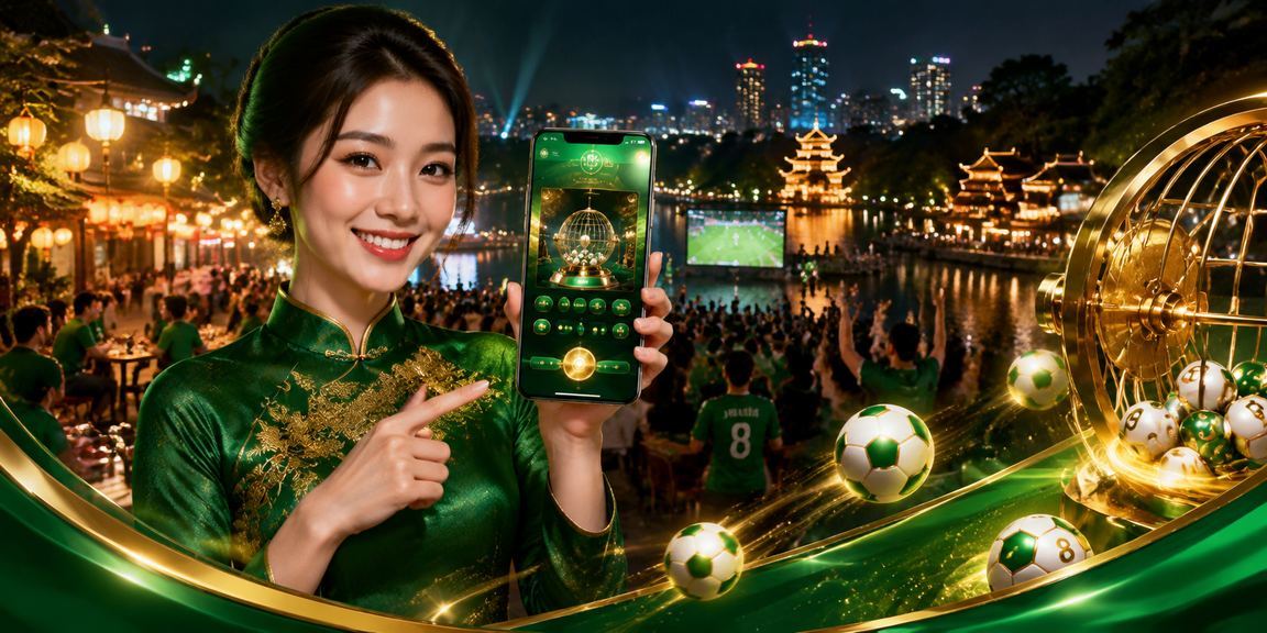 Khung cảnh xổ số truyền thống tại Hà Nội với người dân vui chơi