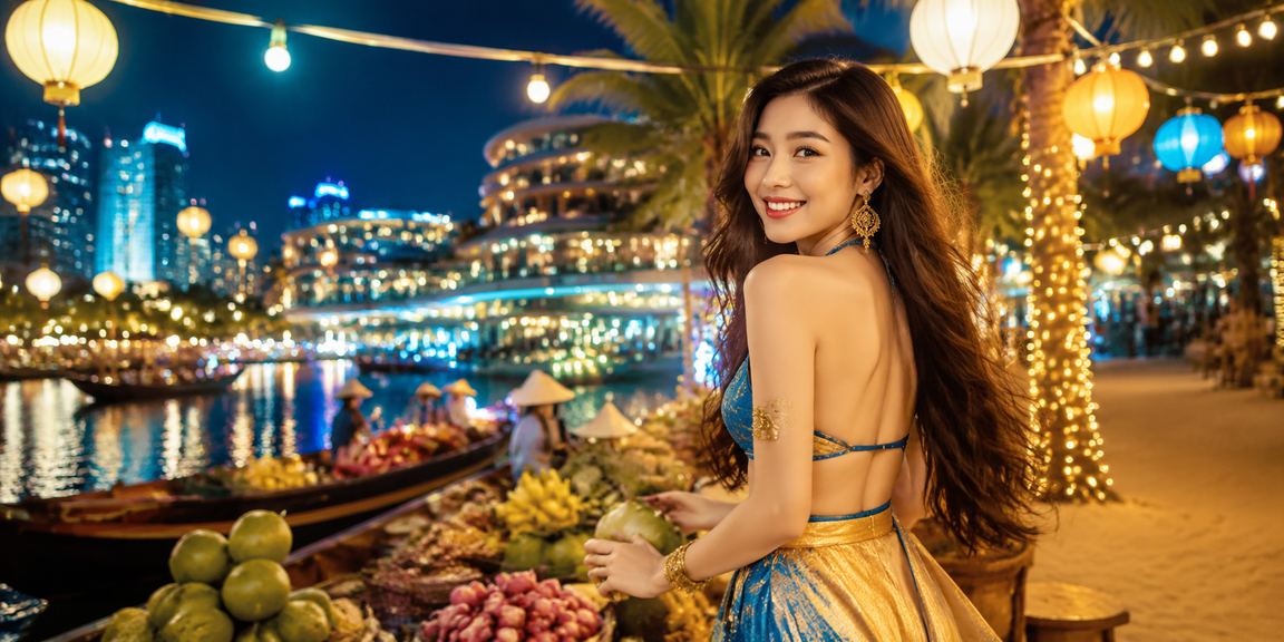 Máy đánh bạc slots sôi động tại chợ đêm miền Tây